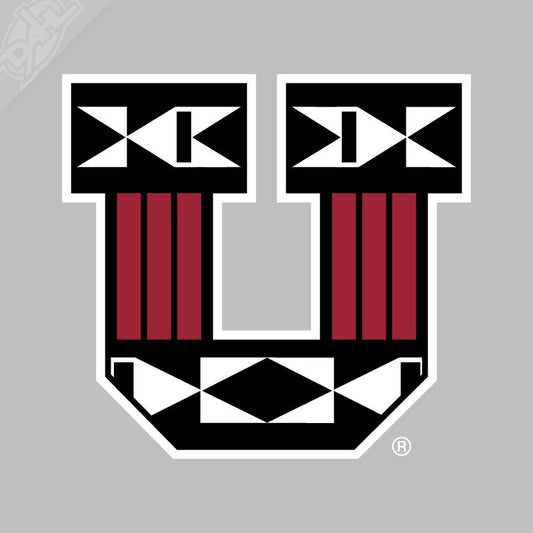 Ute Proud Block U Vinyl Decal