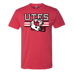 Utes W/New UU Helmet Youth T-shirt