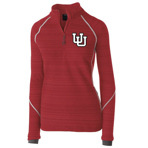Womens Red Deviate Pullover