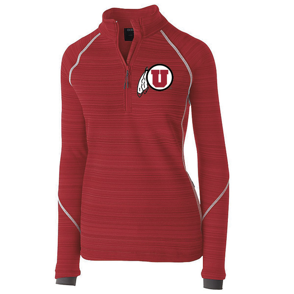 Womens Red Deviate Pullover