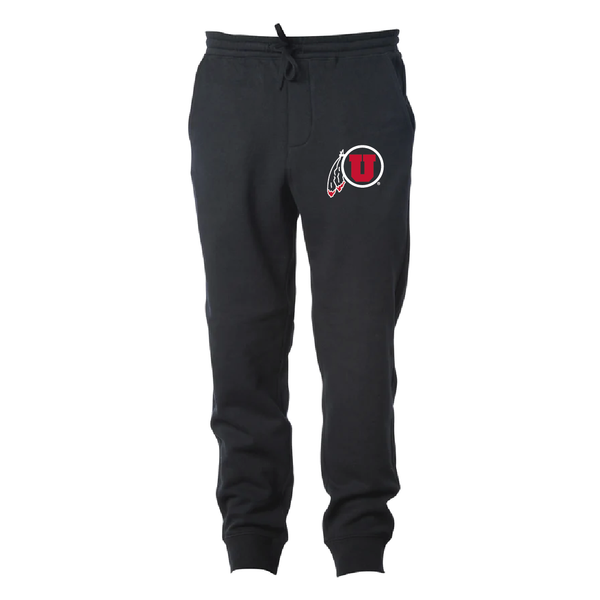 Youth Midweight Fleece Black Joggers