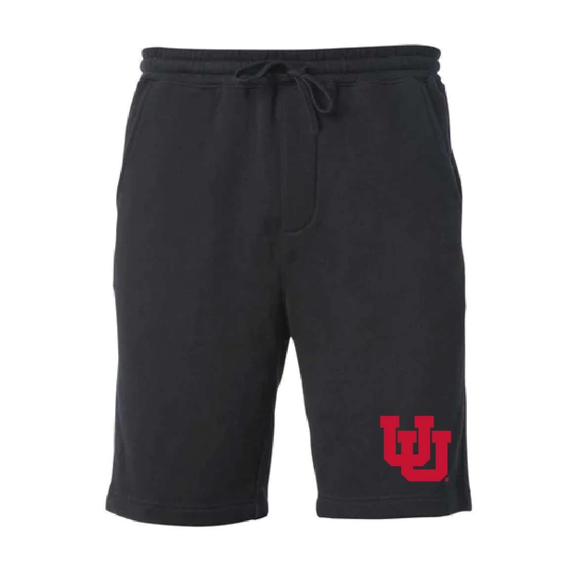 Youth Midweight Fleece Black Shorts
