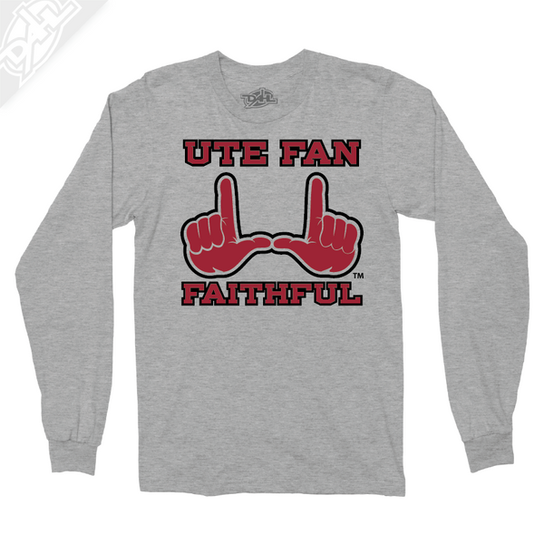 Ute Fan Faithful  - Long Sleeve