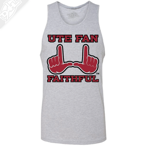 Ute Fan Faithful  - Mens Tank Top
