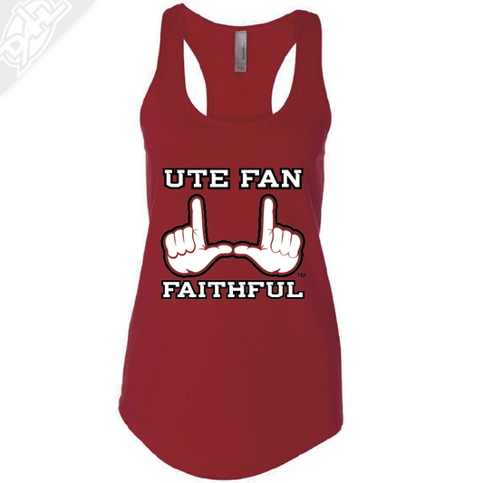 Ute Fan Faithful  - Womens Tank Top